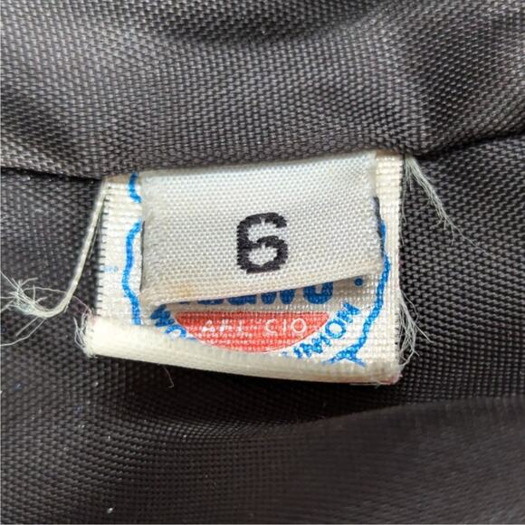 NYC New York Girl Size 6 Tweed Wool Blend Coat Womens Black Gray Double Breasted - Picture 5 of 6